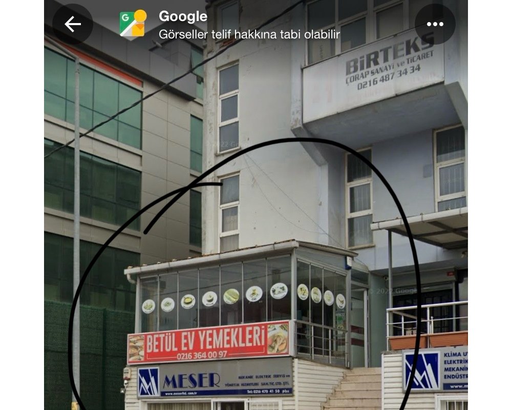 Çekime müsait yemek dükkanı