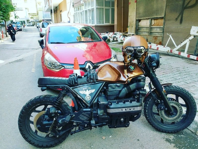 BMW Retro Classic Cafe Racer Motorsiklet 1000CC Türkiyede Tek!