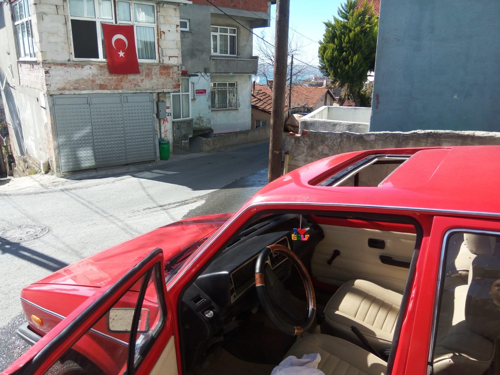 1983 model orjinal görünümlü golf