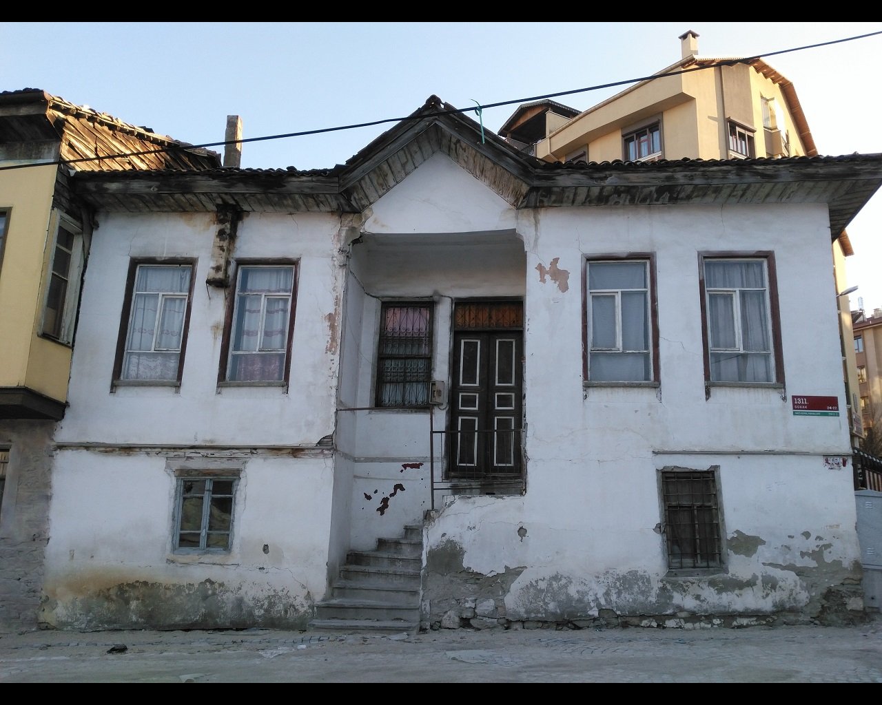 Mine Mutlunun yaşadığı tarihi ev...