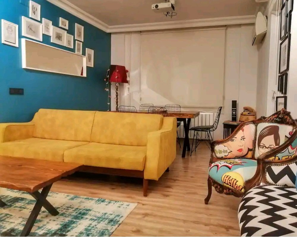 Göztepede modern dekore edilmiş cekimlere kiralik daire