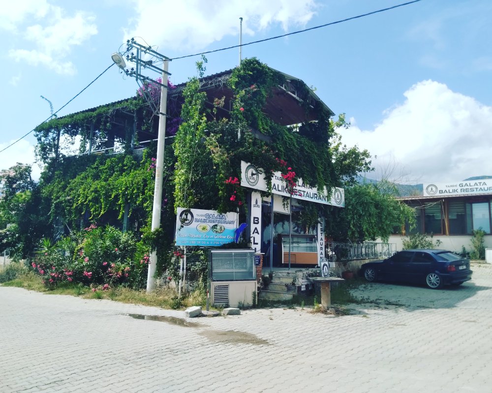 Deniz manzaralı restaurant